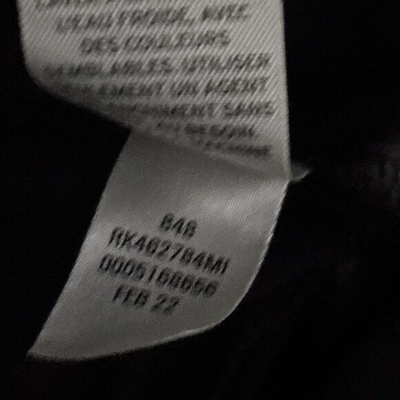 Nordstrom Rack Women's Wide Leg Pleated Front Elastic Waist Pants NWT Black XL - Picture 14 of 15